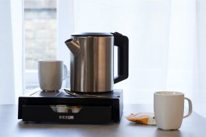 Komplettsets, Hotel Begrüßungstabletts mit Wasserkocher