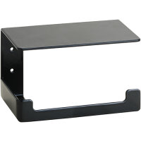 Toilet Paper Holder with Mobile Phone Shelf