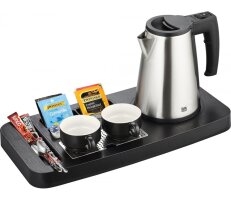 Complete Welcome Tray and Hotel Kettle Emberton