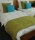Decorative Bed Runners and Pillows for Hotel Rooms