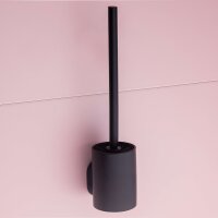 Basic Black Bathroom Accessories – No-Drill