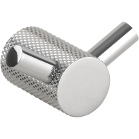 PVD Bathroom Accessories Refina – Shiny Graphite with Fine Decorative Texture