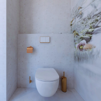 PVD Bathroom Accessories – Creative Coral Glossy Gold-Copper