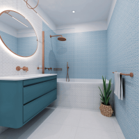 PVD Bathroom Accessories – Creative Amber Matte Gold-Copper