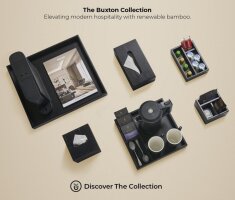 Buxton Bamboo Guest Room Essentials by Corby