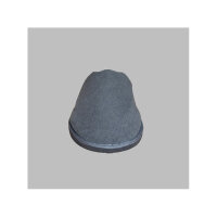 Klassische geschlossene Hotel Slippers, Grau, 30 cm