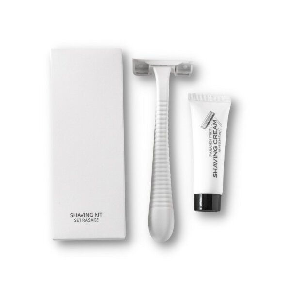 Shaving Set in a Sealed White Box