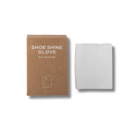 Cotton Shoe Polishing Glove in a Sealed Brown Box