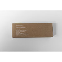 Bio-Rasierset in versiegelter brauner Box