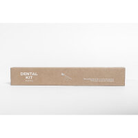 Bio-Zahnpflegeset in versiegelter brauner Box