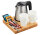 Emberton Bamboo Welcome Tray Tongwell Natural with 0.5 Liter Malvern Kettle
