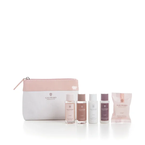 Galimard 1747 Kosmetiktäschchen mit Pflegeprodukten