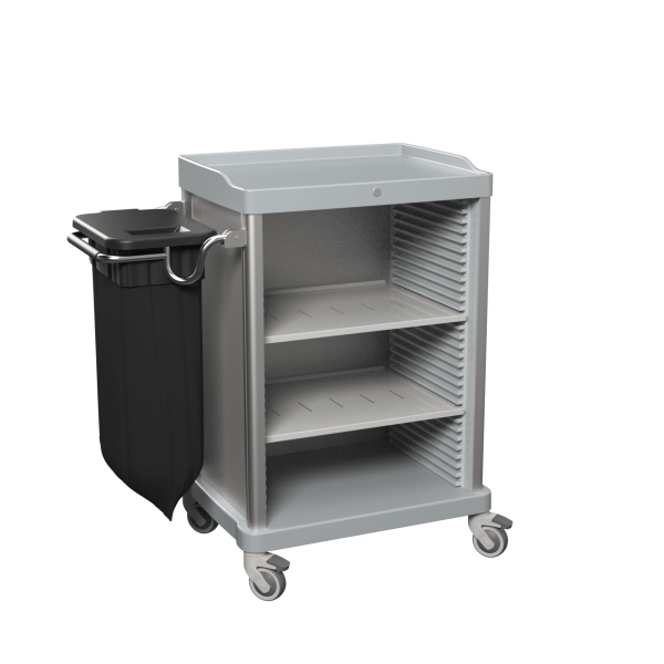 Housekeeping Trolley with 1 Laundry Bag – 4ESSENTIAL Collection V4