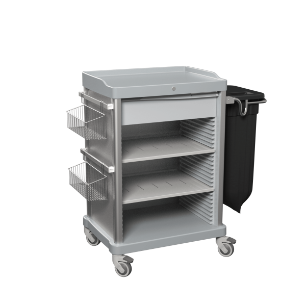 V8 Maids Cart with 1 Laundry Bag – 4ESSENTIAL