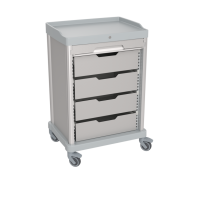 Minibarwagen mit verschließbarem Rollladen