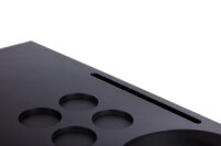 B-TRAY Willkommenstablett Siesta Schwarz inkl. 1L Wasserkocher Salsa