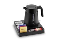 B-TRAY Willkommenstablett Square Schwarz inkl. 1L...