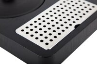 B-TRAY Willkommenstablett Square Schwarz inkl. 1L Wasserkocher Salsa
