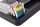 B-TRAY Willkommenstablett Square Schwarz inkl. 1L Wasserkocher Salsa