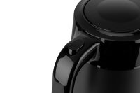 B-TRAY Willkommenstablett Snap Schwarz inkl. 1L Wasserkocher Salsa