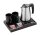Emberton Welcome Set ANDOVER Schwarz mit Wasserkocher Corsham 1.0 Liter