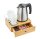 CAMBOURNE PLUS Bambus-Set mit Schublade & Edelstahl-Wasserkocher 0,5 L