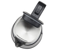 Emberton Willkommenstablett Cambourne Plus in Natur mit Schublade und 1,0-Liter-Wasserkocher