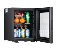 Emberton Hotel Minibar Bibury 20 Liter Thermoelectic mit Glastür, mit Ein-/Ausschalter, Schlüssel & Schloss