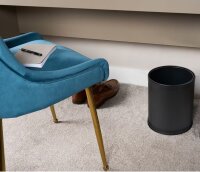 Corby Double Wall Waste Bin Highland – Black, 9L