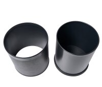 Corby Double Wall Waste Bin Highland – Black, 9L