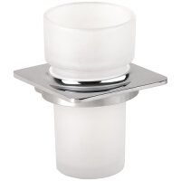 High Toothbrush Holder with Cup Gaia