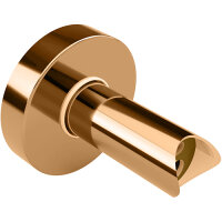 Elektrischer Handtuchtrockner 1180 mm, Stange, 30W, Edelstahl, Poliert, Gold-Kupfer