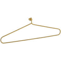 Heated Towel Rail 1180 mm, 30W, Stainless Steel - Matt Gold