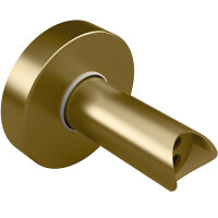 Heated Towel Rail 1180 mm, Bar, 30W, Stainless Steel, Matt, Gold