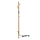 Heated Towel Rail 1180 mm, 30W, Stainless Steel - Matt Gold