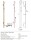 Heated Towel Rail 1180 mm, 30W, Stainless Steel - Matt Gold