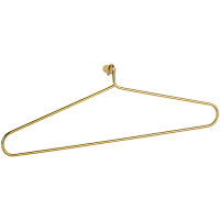 Elektrischer Handtuchtrockner 1180 mm, Stange, 30W, Edelstahl, Poliert, Gold