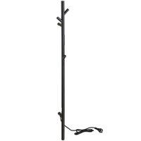 Heated Towel Rail 1180 mm, 30W, Stainless Steel - Black