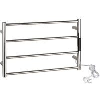 Heated Towel Rail 63W, Stainless Steel - Polished