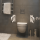 Tiltable Shower Seat - White