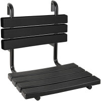 Shower Seat for Hanging on the Handle - Black