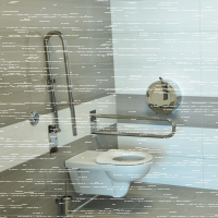 Shower Seat for Hanging on the Handle - Black