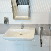 Shower Seat for Hanging on the Handle - Black