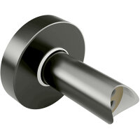 Handtuchwärmer 1180 mm, 30 W, Edelstahl matt, Graphit