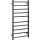 Heated Towel Rail 450 x 960 mm, 130W, Stainless Steel, Black
