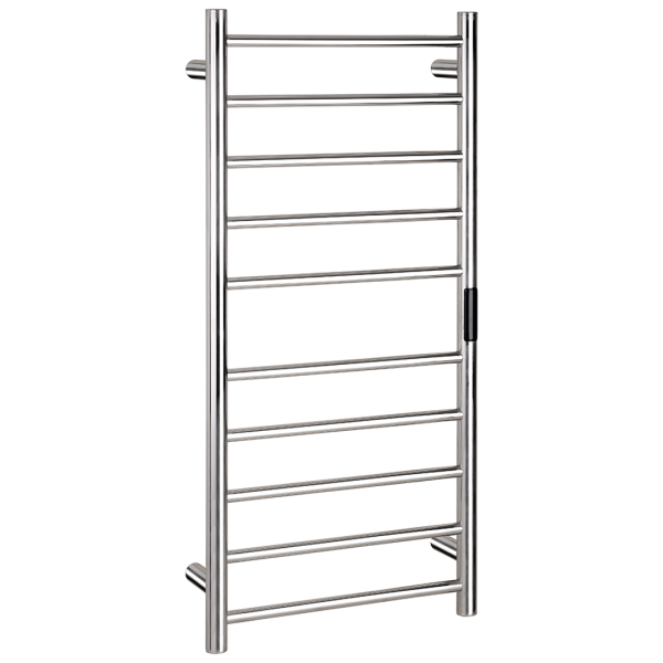 Elektrischer Wandheizkörper 450 × 960 mm, 130 W, Edelstahl Poliert