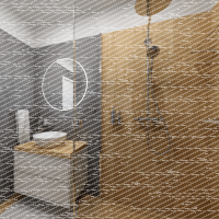 Heated Towel Rail 450 x 1320 mm, 180W, Stainless Steel, Polished
