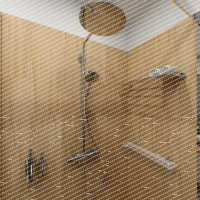 Heated Towel Rail 450 x 1320 mm, 180W, Stainless Steel, Polished