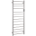 Elektrischer Wandheizkörper 450 × 1320 mm, 180 W, Edelstahl Poliert