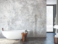 Heated Towel Rail 600 x 1680 mm, 285W, Stainless Steel, White